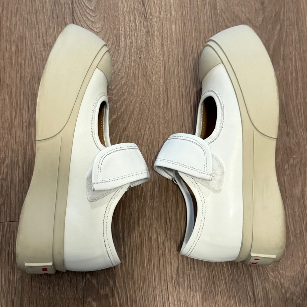 Marni White Mary Jane Shoes - Picture 5 of 11